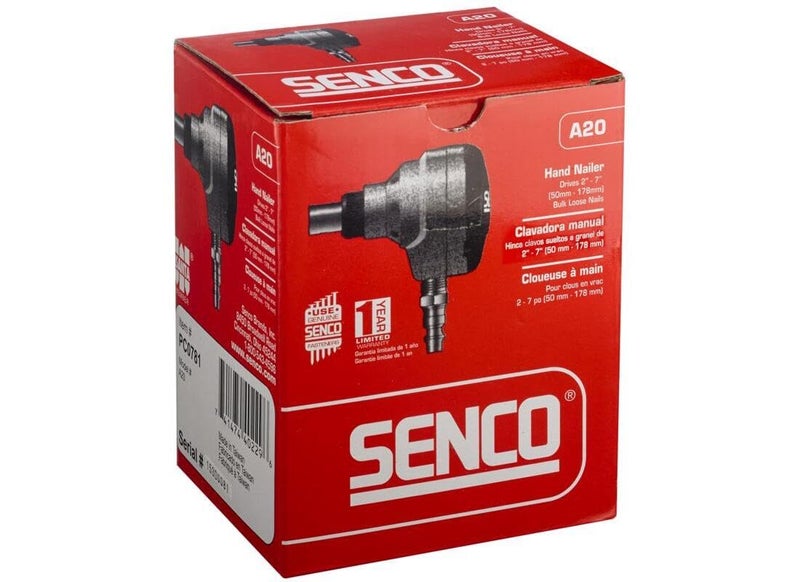 Senco PC0781 Pneumatic Palm Nailer , Grey - Image 5